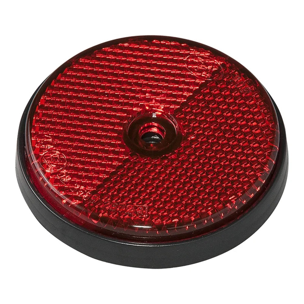 ProPlus 343757 Reflektor Rot Ø60mm zur Schraubbefestigung Rückstrahler