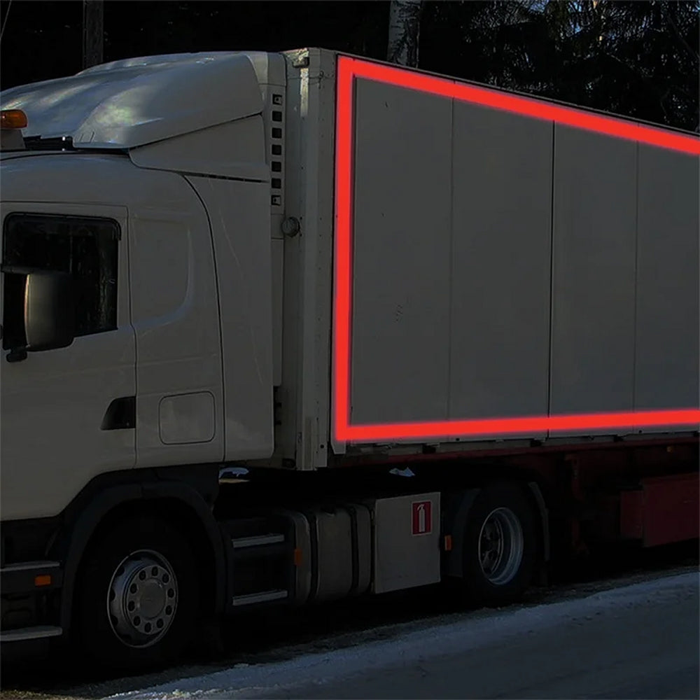 ProPlus 343795 Reflektierendes Klebeband rot Länge 2m Breite 50mm