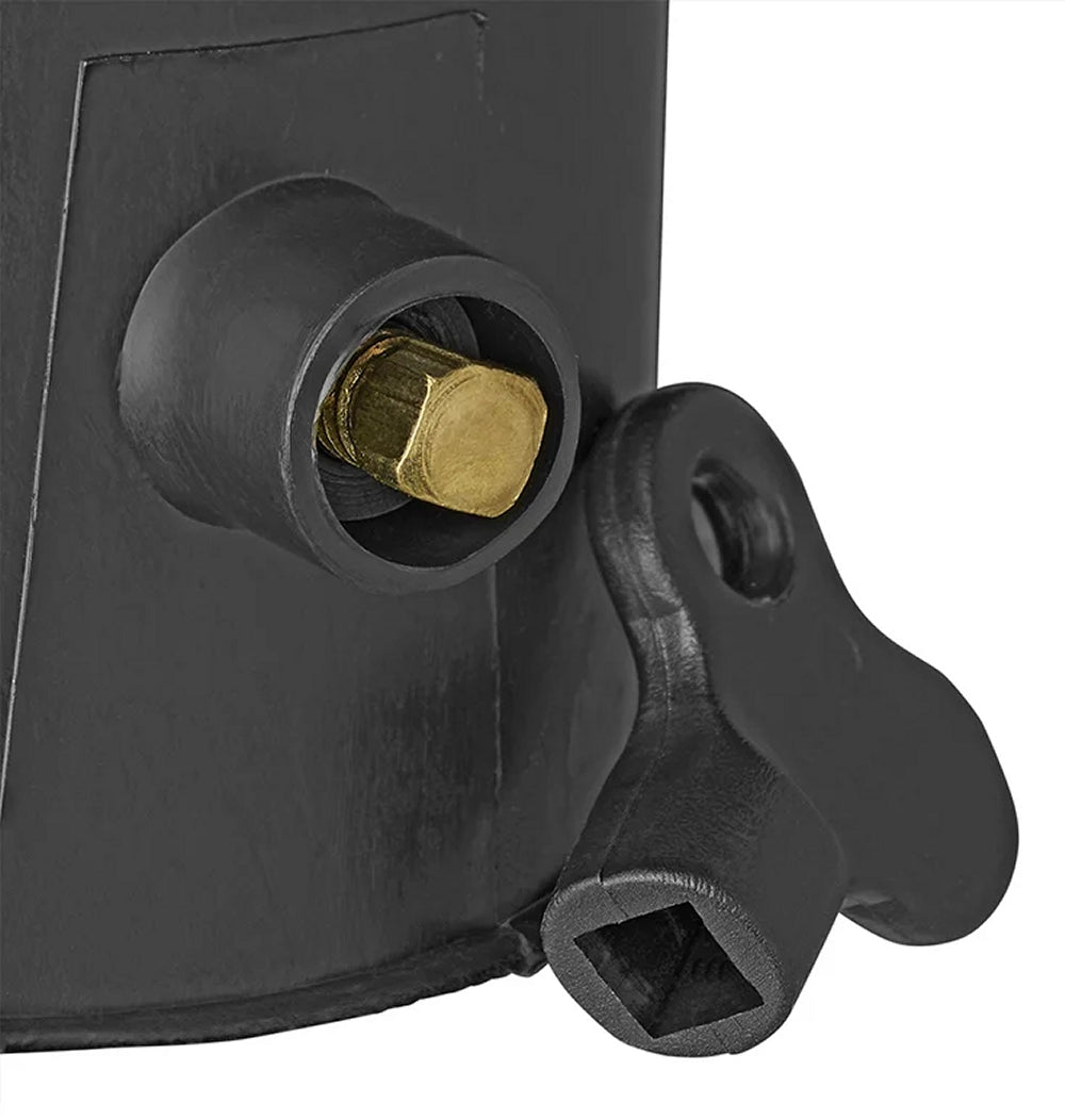 ProPlus 344162 Abdeckkappe für Anhängerkupplung schwarz mit Schloss