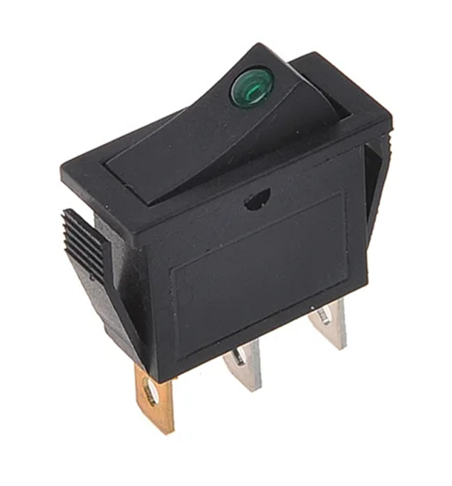 ProPlus 347042 Wippschalter LED grün 12V / 24V-max. 10A Kippschalter