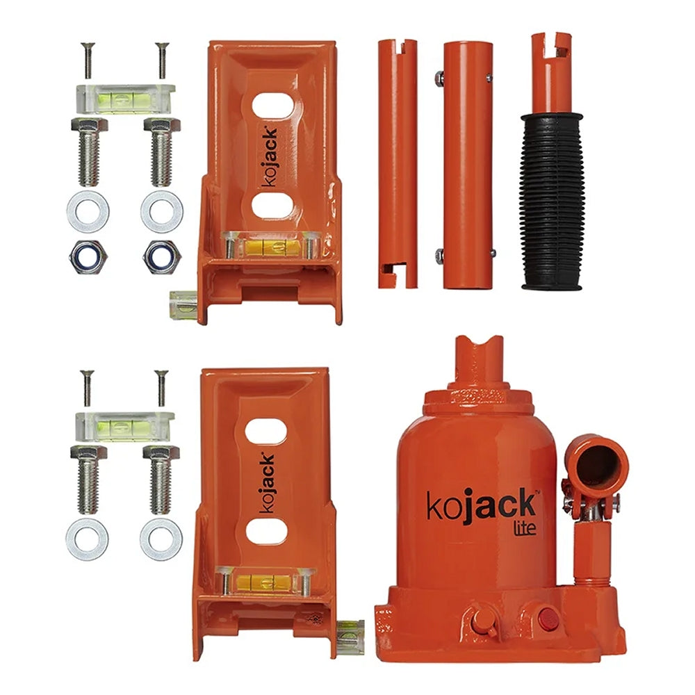 ProPlus 360239 Kojack hydraulischer Caravanheber mit Wasserwaage