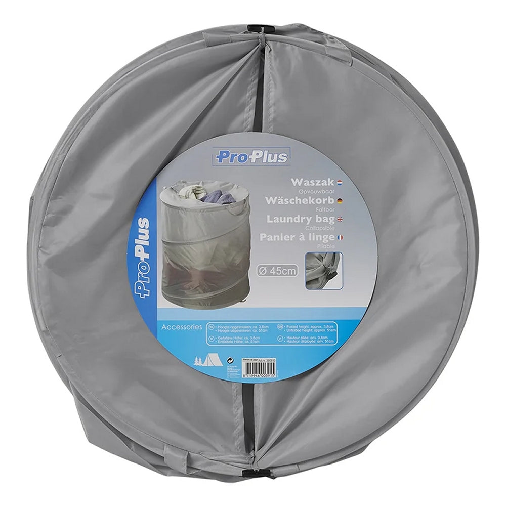 ProPlus  360813 Faltbarer Wäschekorb Durchmesser Ø 45cm
