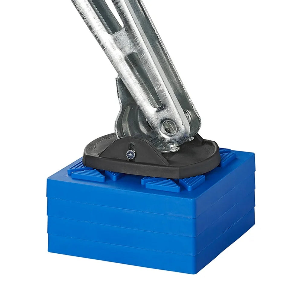 ProPlus 361538 4 Stück stapelbare Stützplatten für Ausdrehstützen