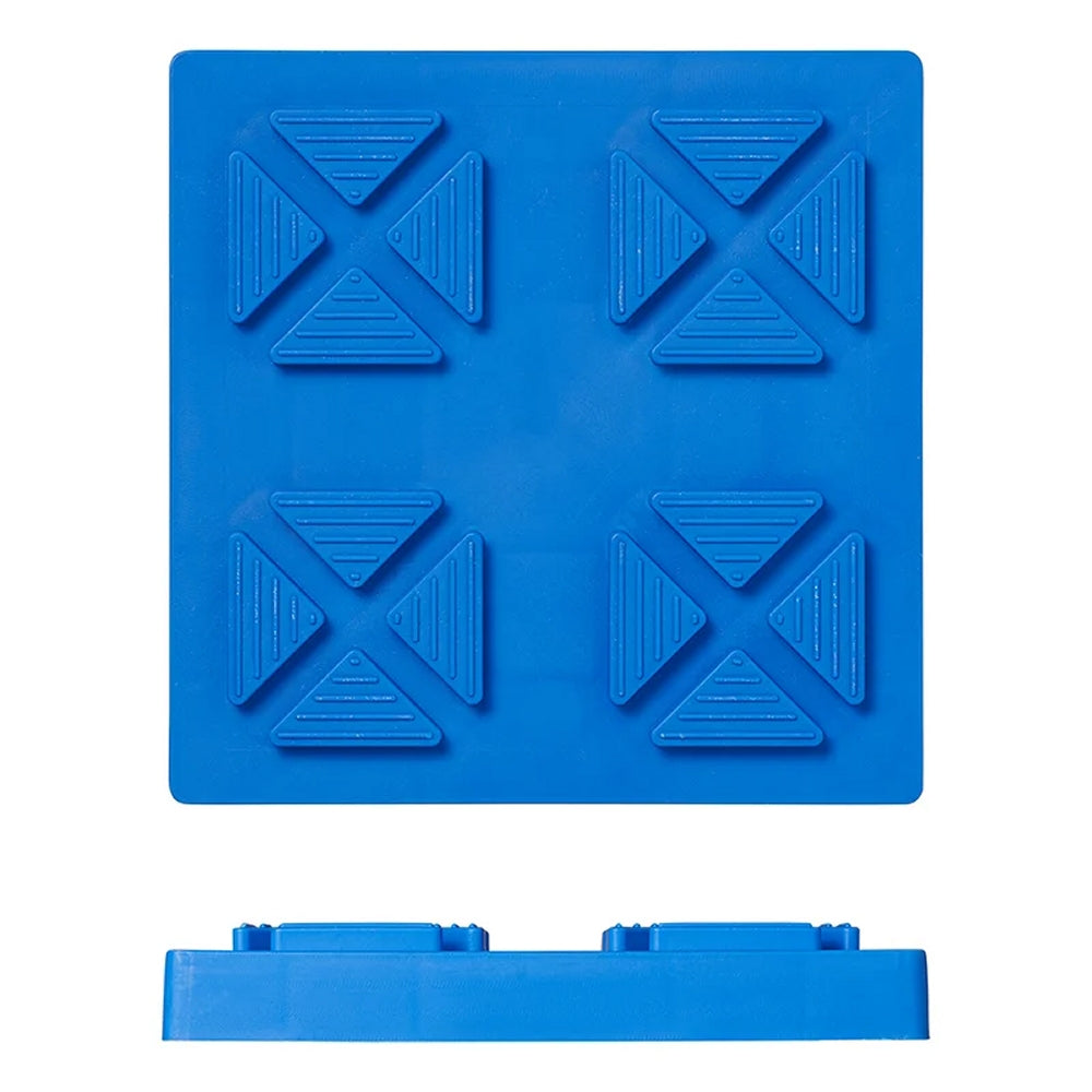 ProPlus 361538 4 Stück stapelbare Stützplatten für Ausdrehstützen