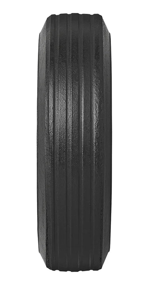 ProPlus 341541 Ersatzrad für Stützrad Metallfelge mit Vollgummireifen 200x60mm