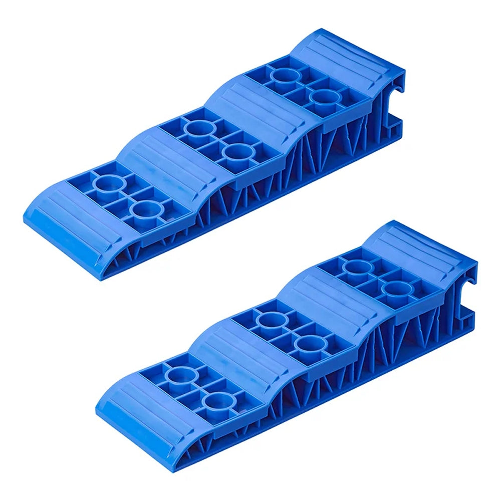 ProPlus 361560V02 2 Stück Ausgleichskeile Blau Auffahrrampen Höhenausgleich
