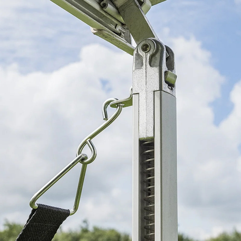 ProPlus 361714 Sturm Abspannset Abspannband 2 x 3,0 Meter mit Schnellverschluss
