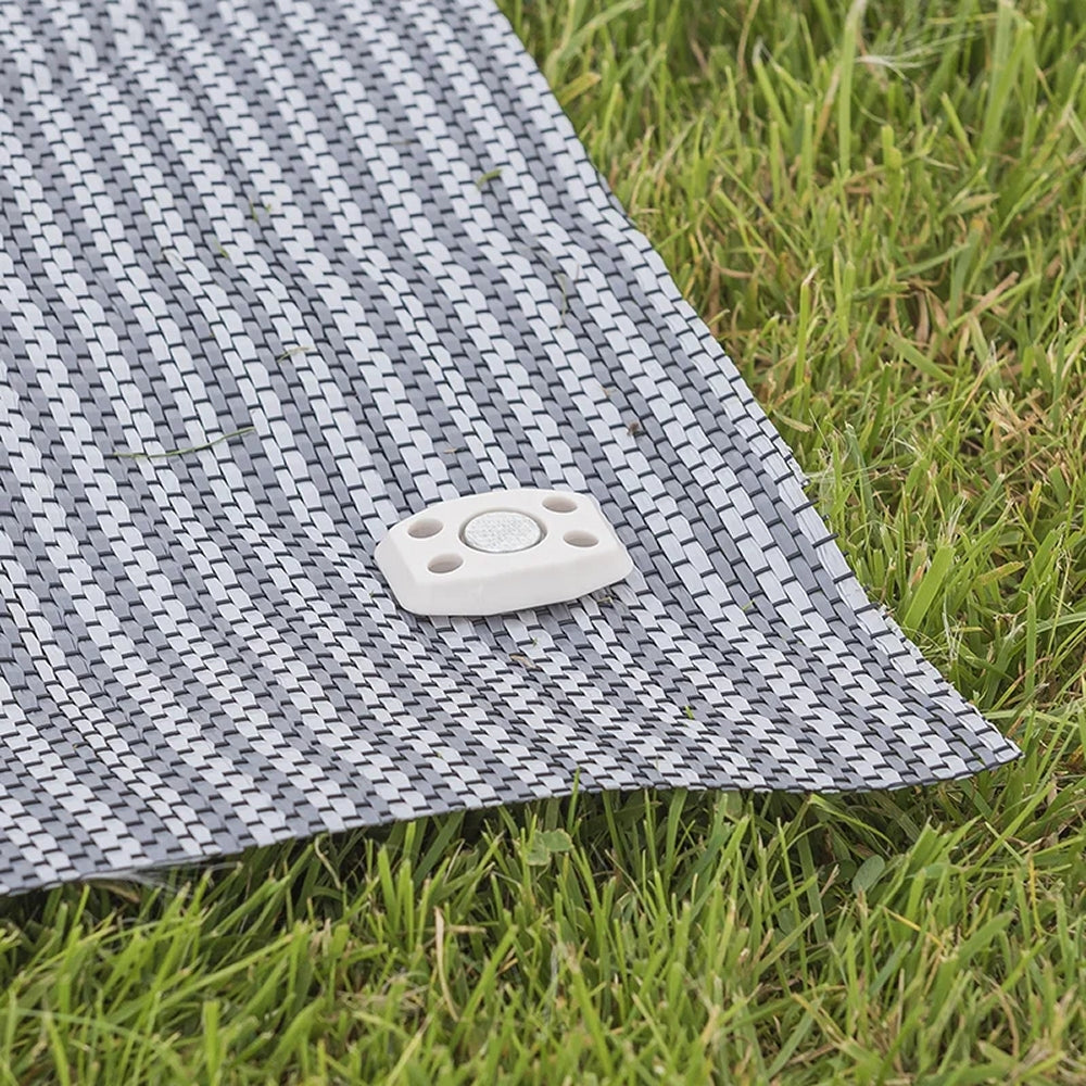 ProPlus 361736V02 15 Stück Zeltbodennagel Metall im Koffer Heringe Zeltnagel