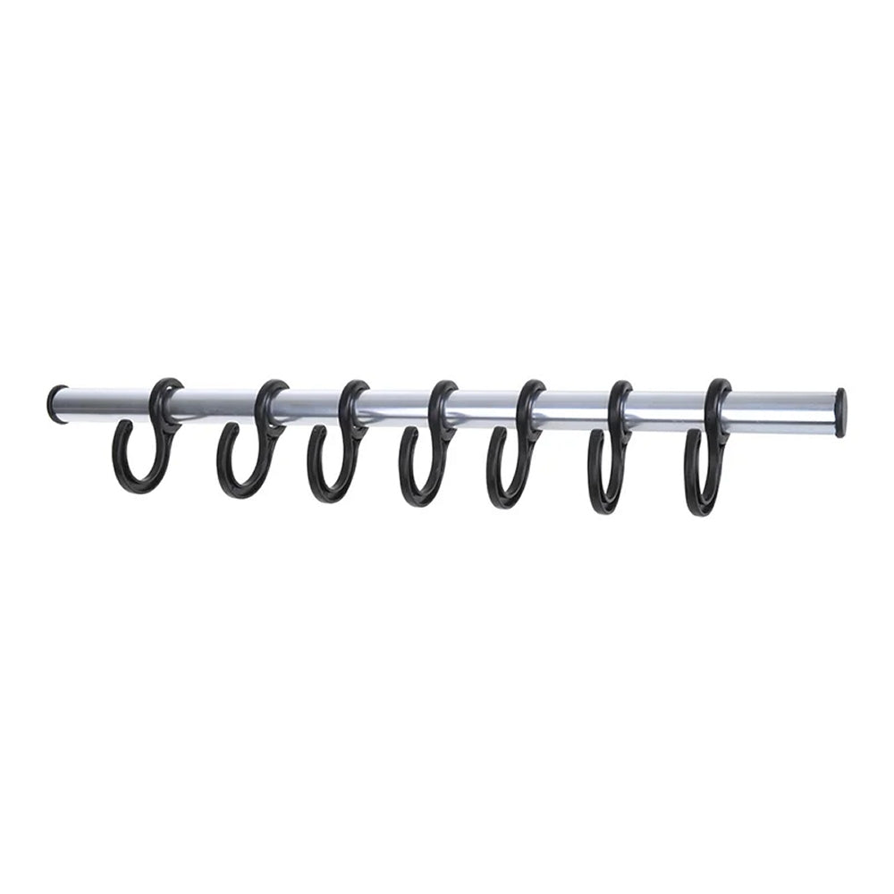 ProPlus 362085 Zeltkleiderhaken Leiste mit 7 Haken Zeltgarderobe