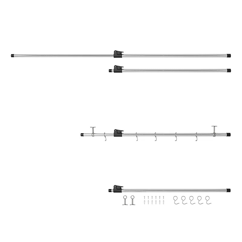 ProPlus 362089 Aufhängeschiene für Wohnmobilgarage 85 - 165cm