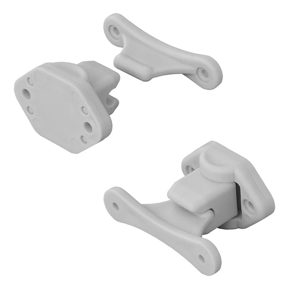 ProPlus 362622PMGR Türfänger grau mit Scharnier für Wohnwagen Wohnmobil