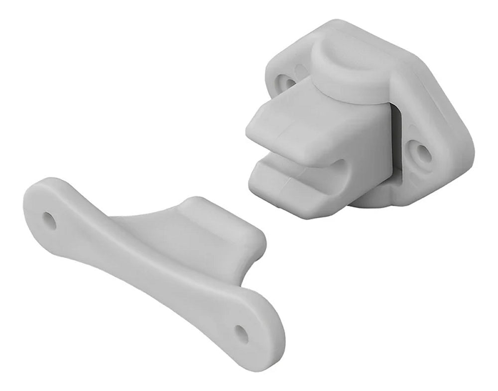 ProPlus 362622PMGR Türfänger grau mit Scharnier für Wohnwagen Wohnmobil