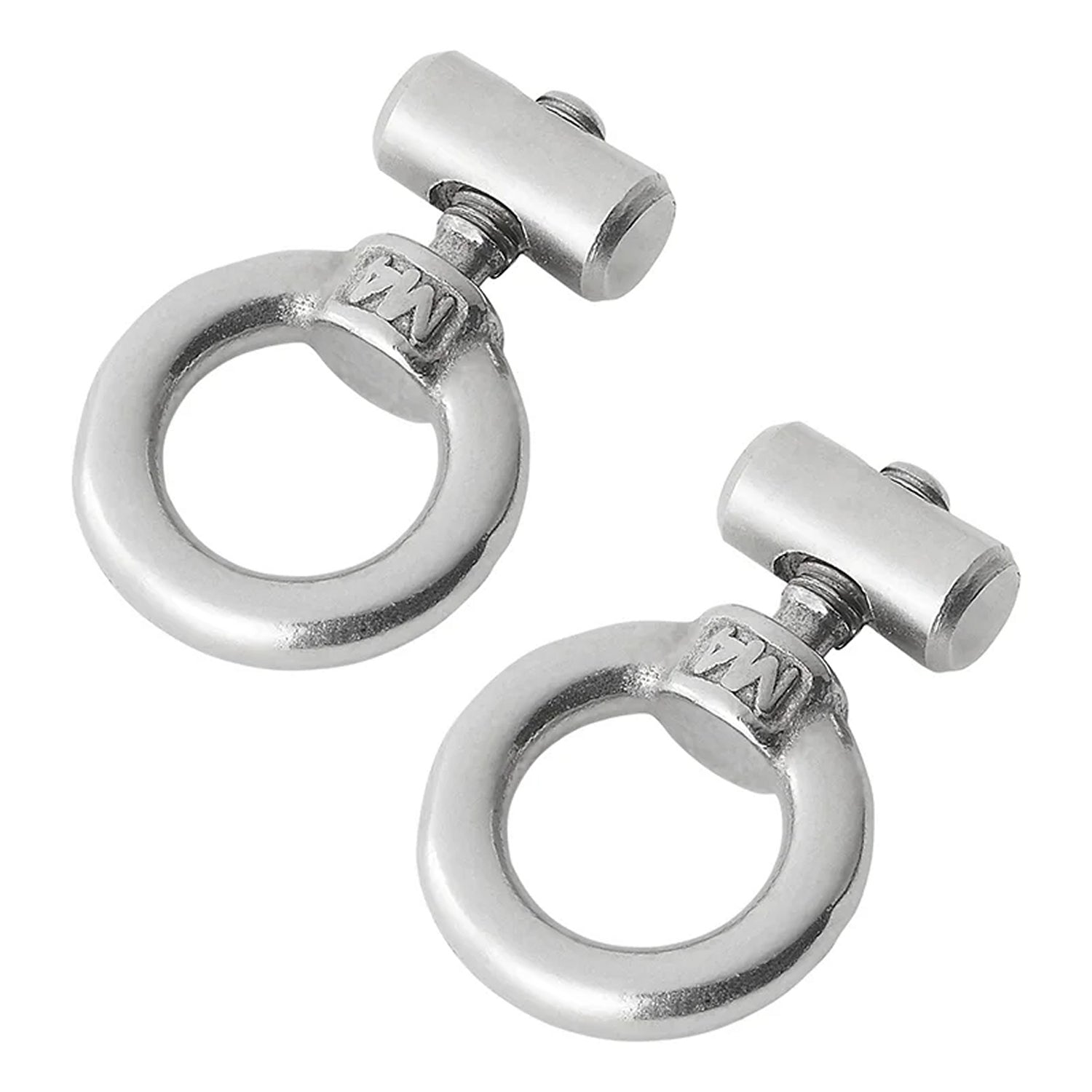 ProPlus 364256V02 2 Stück Endstopper für Kederschiene Ø6-9mm rostfreier Stahl