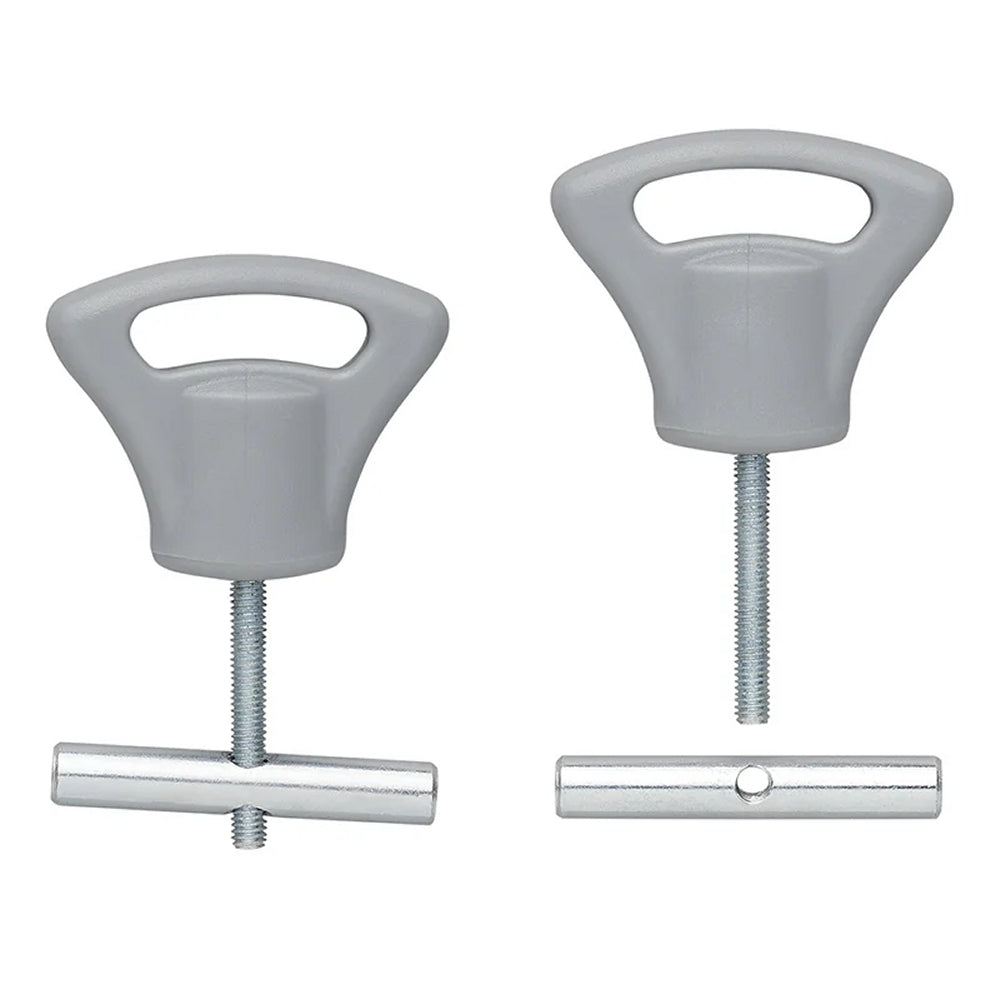 ProPlus 364258V01 2 Stück Endstopper mit Plastikkopf für Kederschiene Ø5-6mm
