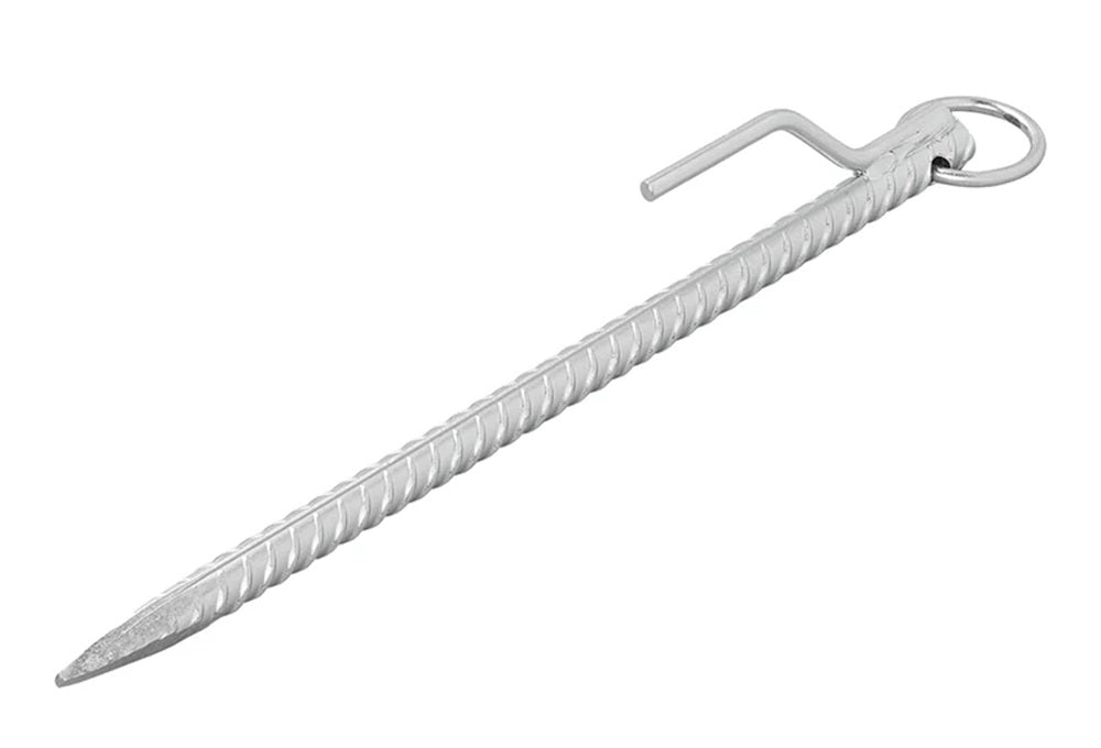 ProPlus 364659 Bodenanker 41cm mit Haken und Ring Zelt Zubehör