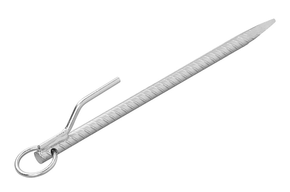 ProPlus 364659 Bodenanker 41cm mit Haken und Ring Zelt Zubehör