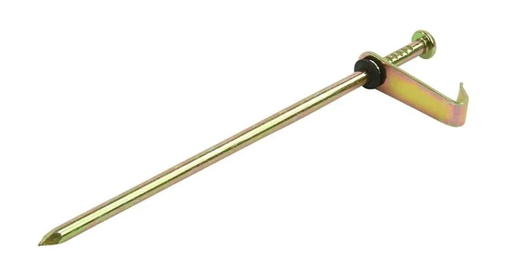 ProPlus 364663S Felsbodenhering 21cm Metall mit Haken 6 Stück Zelt Zubehör