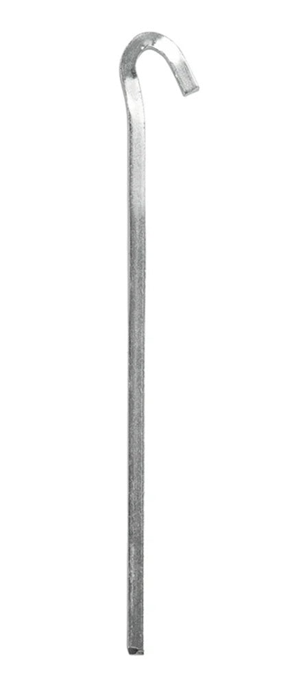 ProPlus 364665S Felsbodenhering 22cm Metall Viereckig 6 Stück Zelt Zubehör