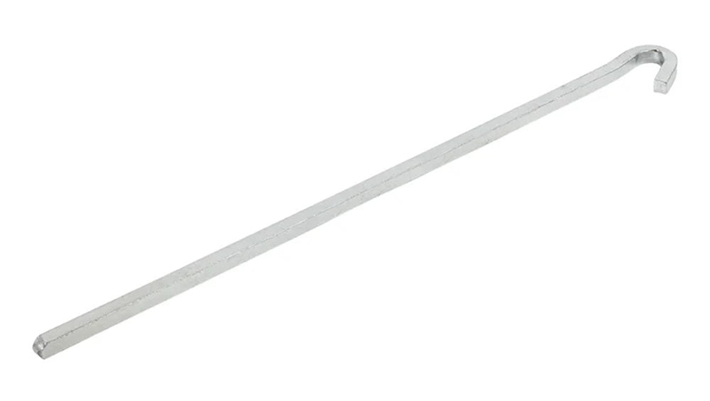 ProPlus 364666S Felsbodenhering 30cm Metall Viereckig 6 Stück Zelt Zubehör