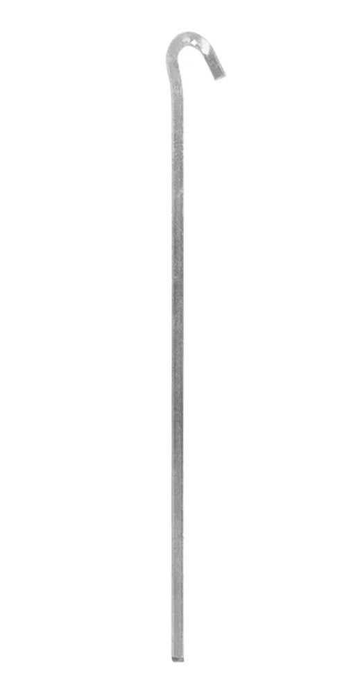 ProPlus 364666S Felsbodenhering 30cm Metall Viereckig 6 Stück Zelt Zubehör