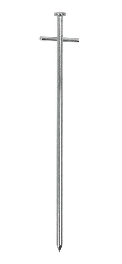 ProPlus 364695S Felsbodenhering 23cm Metall mit geschweißtem Querstift 6 Stück