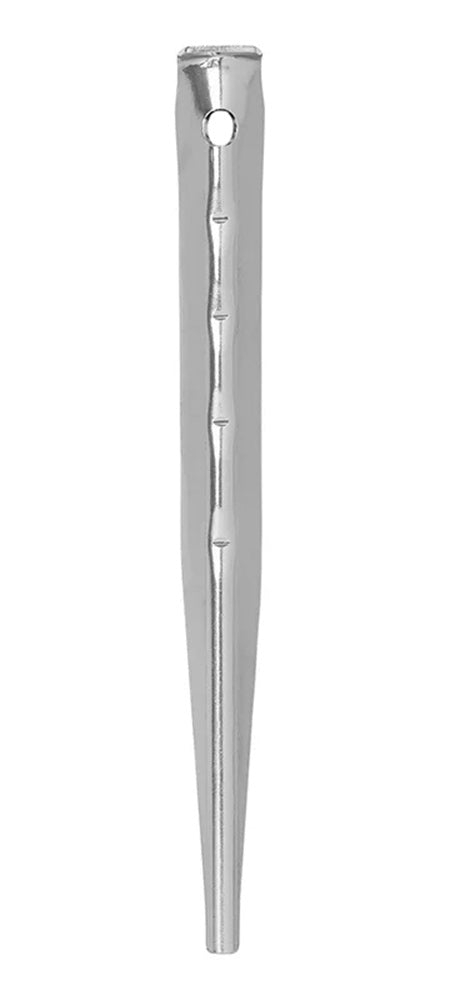 ProPlus 364724S Zelthering 18,5cm Aluminium geriffelt 6 Stück Zelt Zubehör