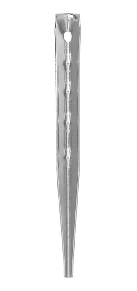 ProPlus 364724S Zelthering 18,5cm Aluminium geriffelt 6 Stück Zelt Zubehör