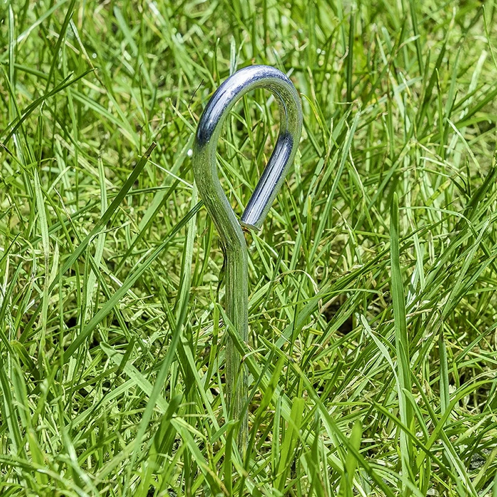 ProPlus 364784S Zelthering 19cm Aluminium mit geschlossener Öse 10 Stück