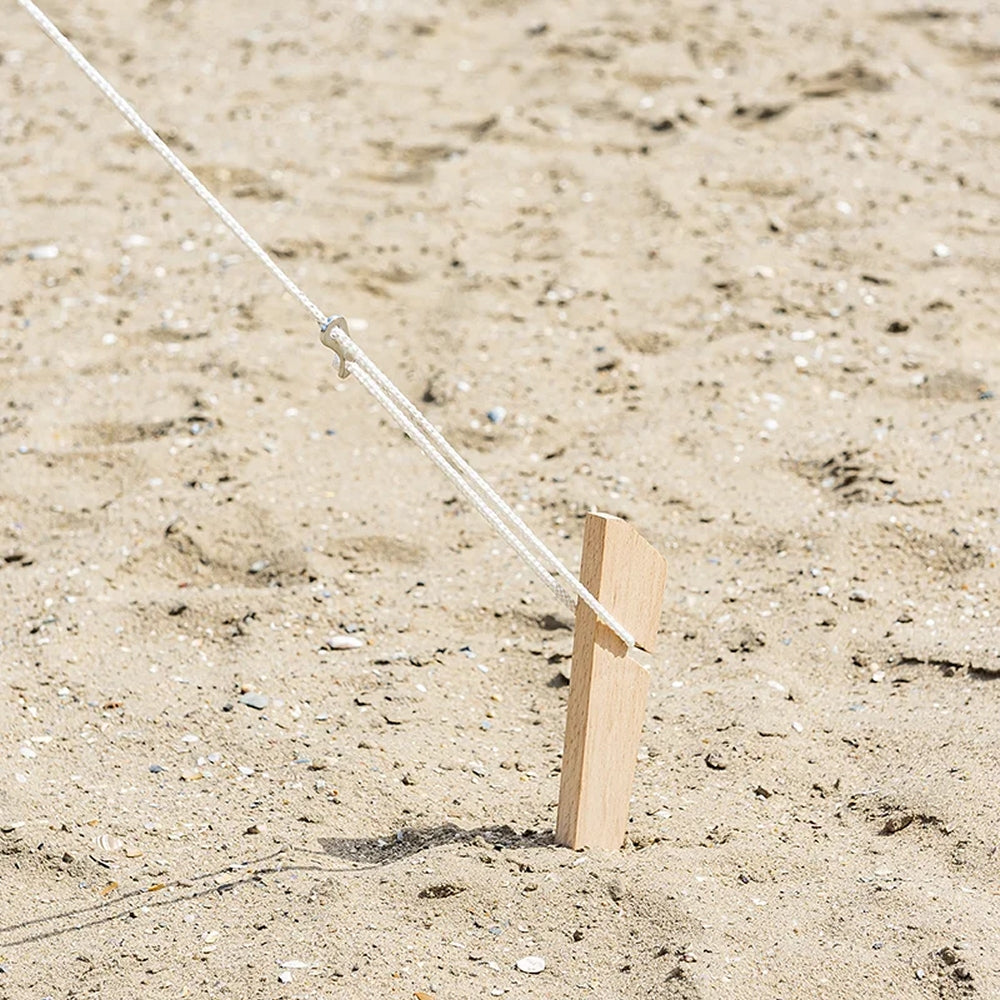 ProPlus 364854 Satz Zeltheringe 40cm Holz 4 teilig Zelt Zubehör