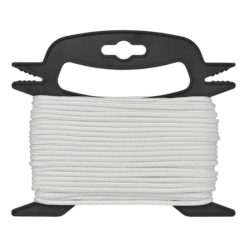 ProPlus 365232 Spannleine 4mm x 20m Weiß auf Haspel Zelt Zubehör