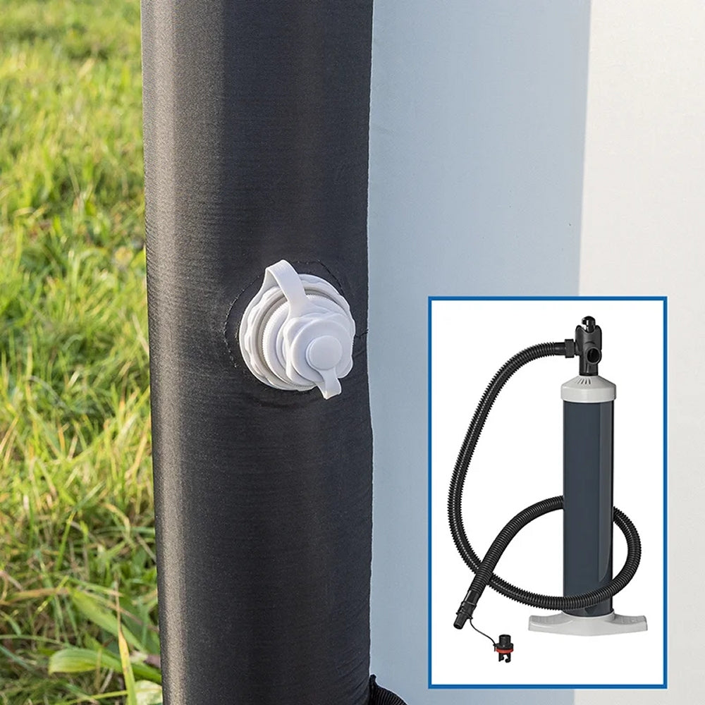 ProPlus 367806 Windschutz aufblasbar 480x140cm Windschutzwand