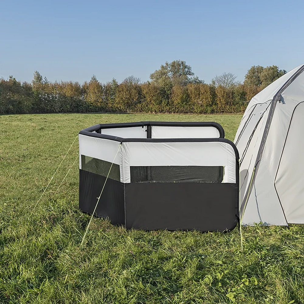 ProPlus 367808 Windschutz aufblasbar 840x140cm Windschutzwand