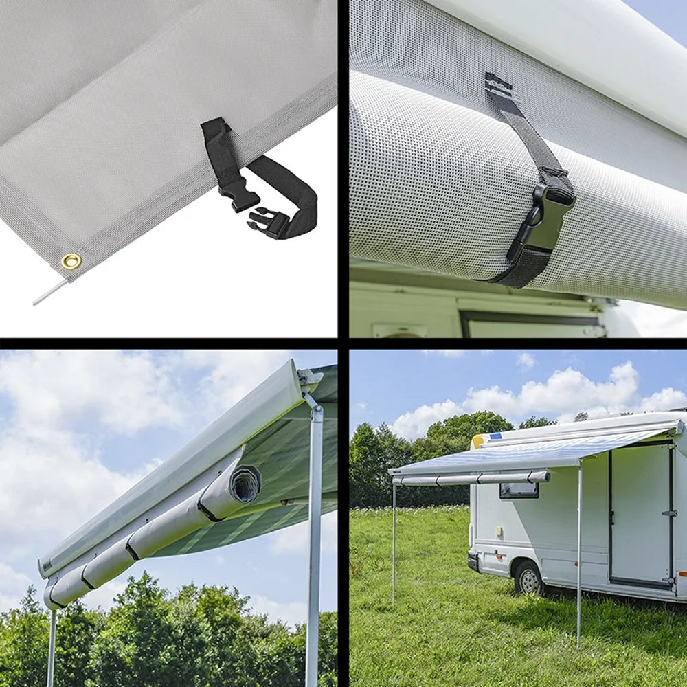 ProPlus 368302V02 Sonnenschutz Front für Dachmarkise Wandmarkisen 380 x 200cm