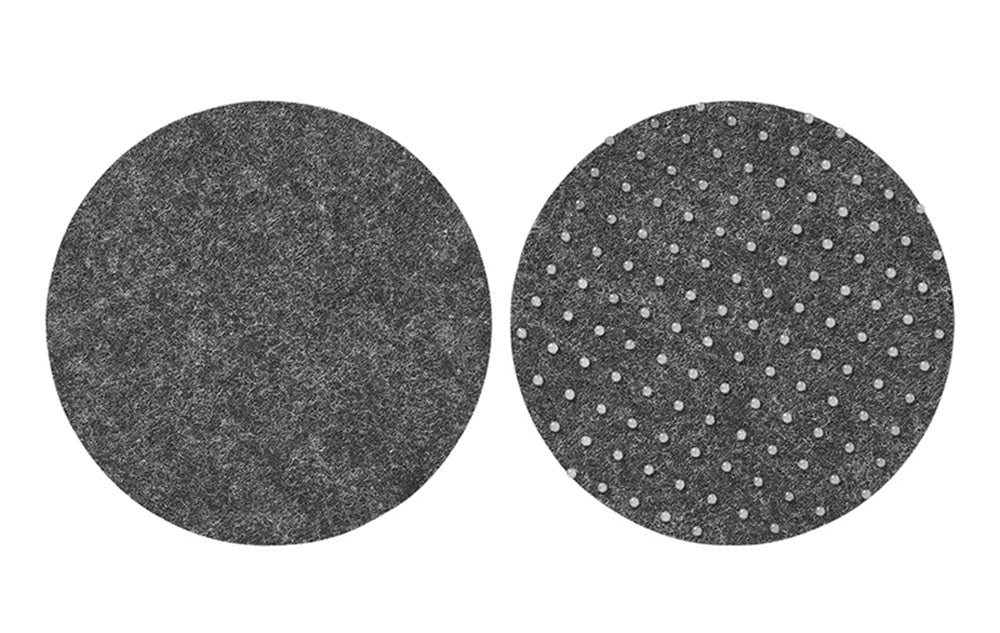 ProPlus 370334 6 Stück Untersetzer Ø10cm Filzuntersetzer Camping