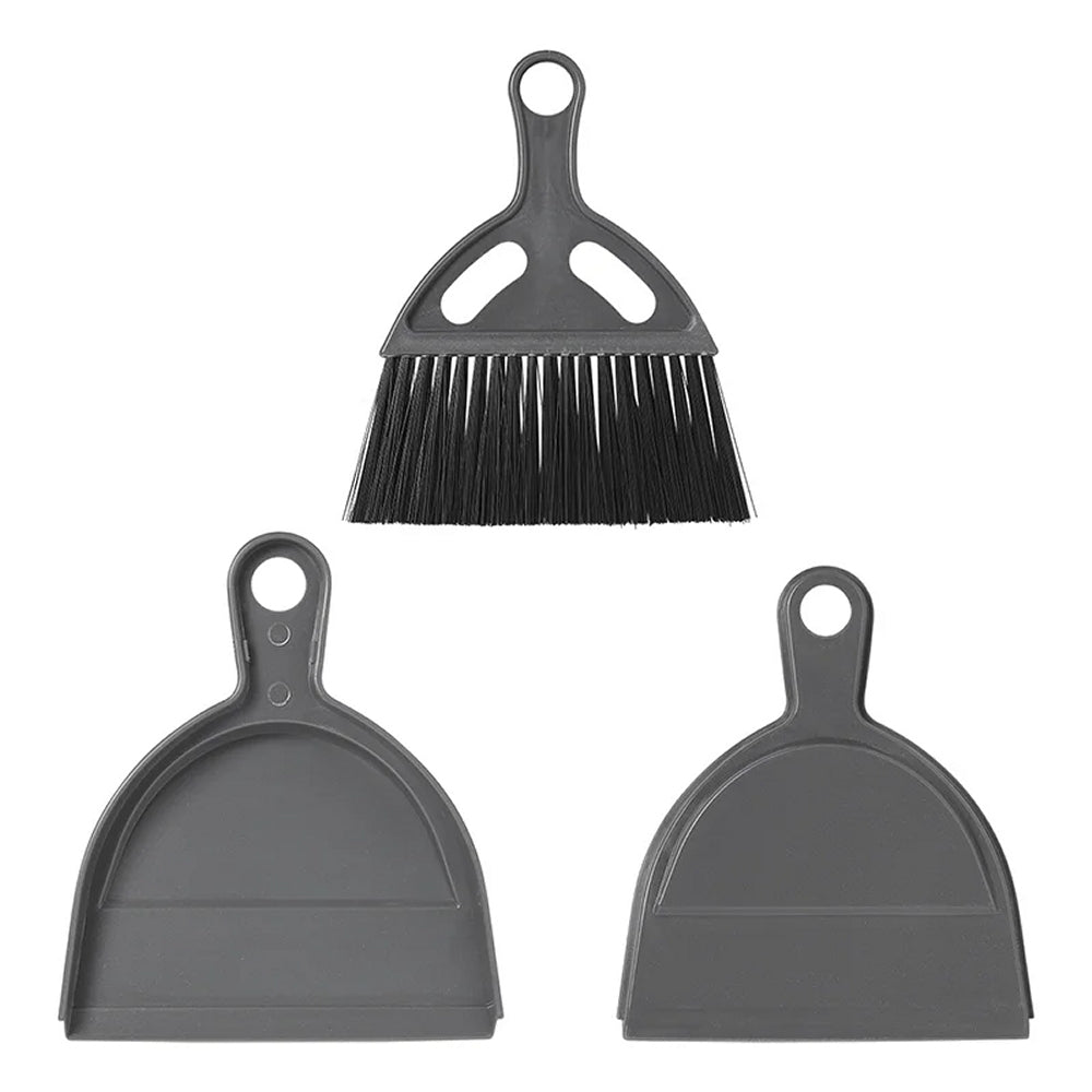 ProPlus 370392 Schaufel und Besen mini Kehrset Camping Zubehör Haushalt