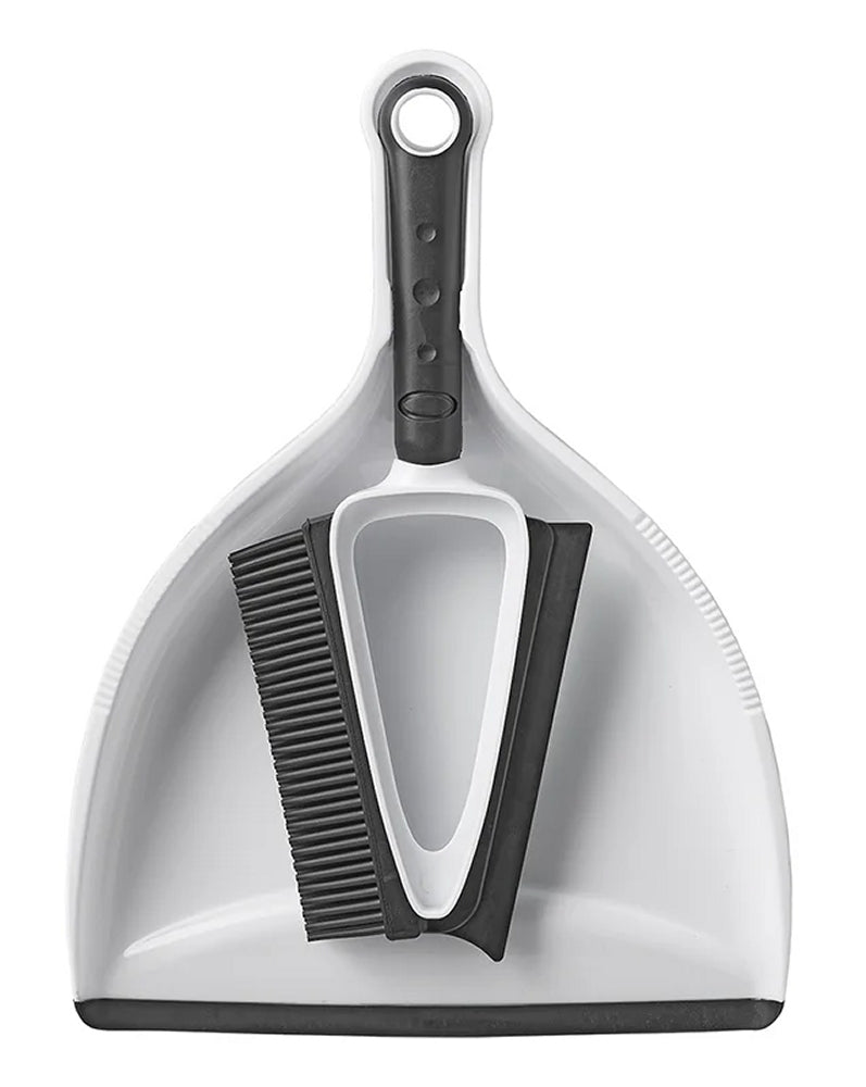ProPlus 370392V01 Schaufel und Besen mini Kehrset Kehrgarnitur Silikon Bürste Wischer