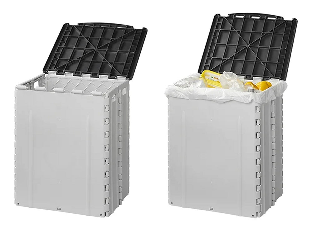 ProPlus 370408 Abfalleimer 30 Liter faltbar Camping Müllbehälter