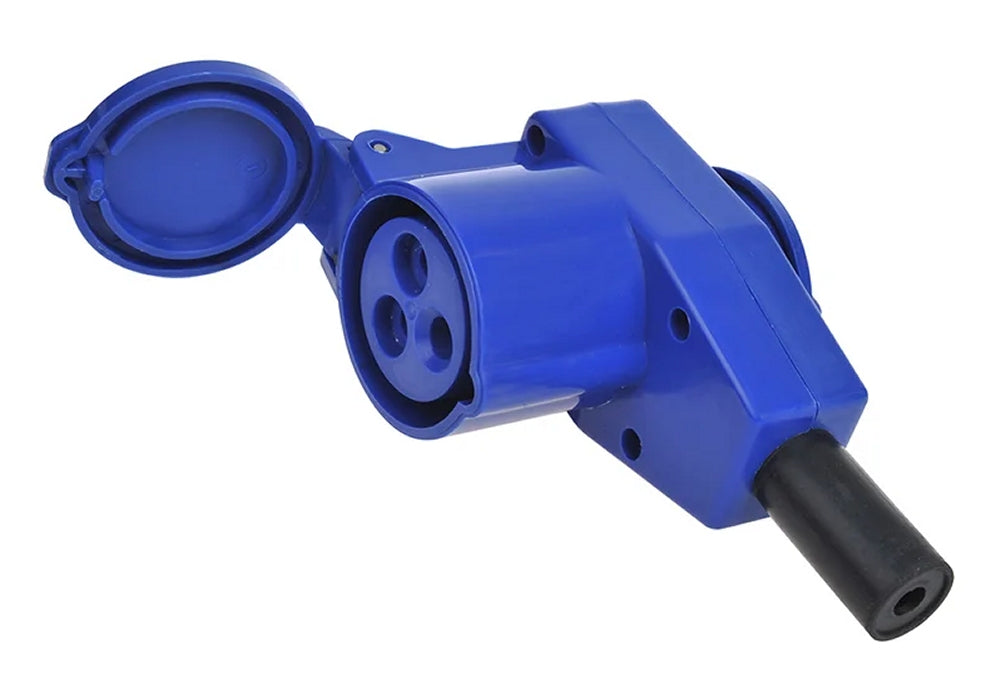 ProPlus 373503 CEE Winkelkupplung 90° mit 230 Volt Schuko Steckdose