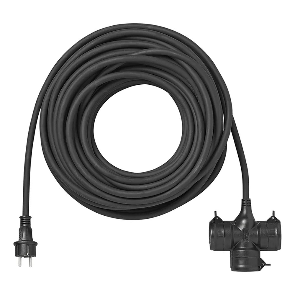 ProPlus 373563DE Schuko Steckdose Verteiler 3-fach 25m 3x2,5 mm² Verlängerungskabel