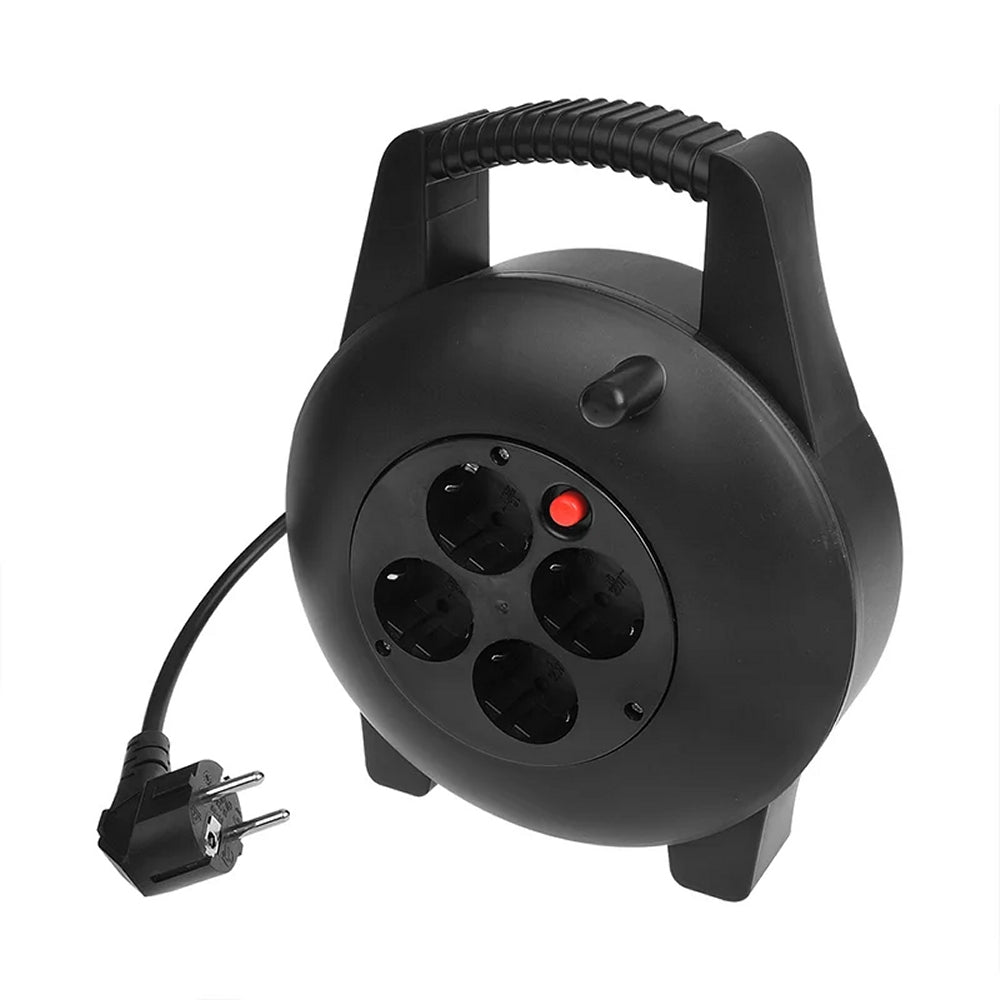 ProPlus 373840 Kabeltrommel Schuko 4 fach 10 Meter Kabel VDE