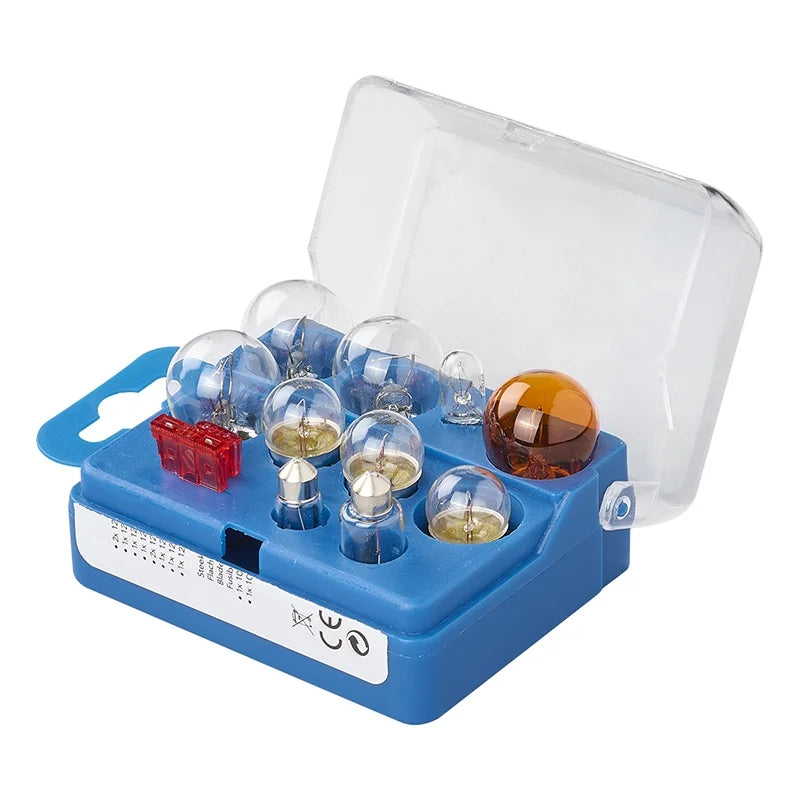ProPlus 410065 Lampenersatzkasten für Anhänger & Wohnwagen 12 teilig