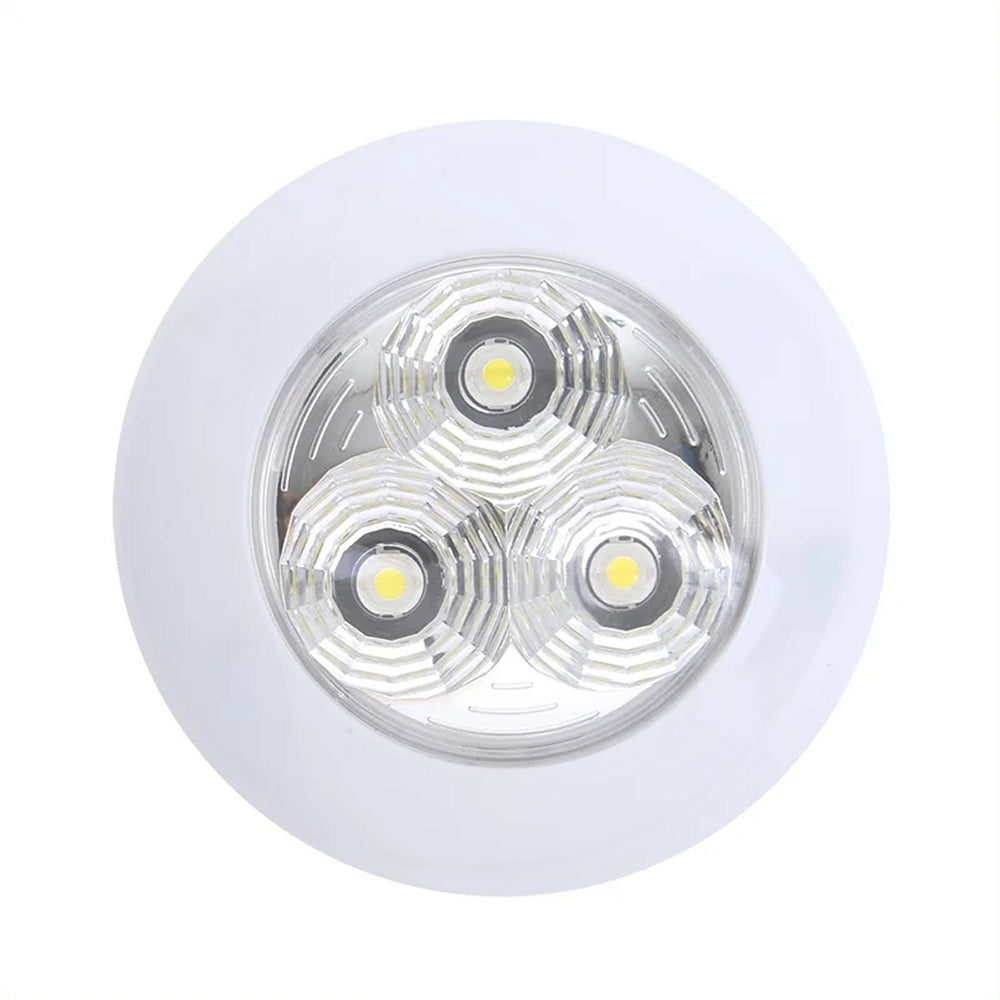 ProPlus 411812 Deckenleuchte Aufbauleuchte 3 LEDs 12 Volt 290 Lumen Caravan Wohnmobil