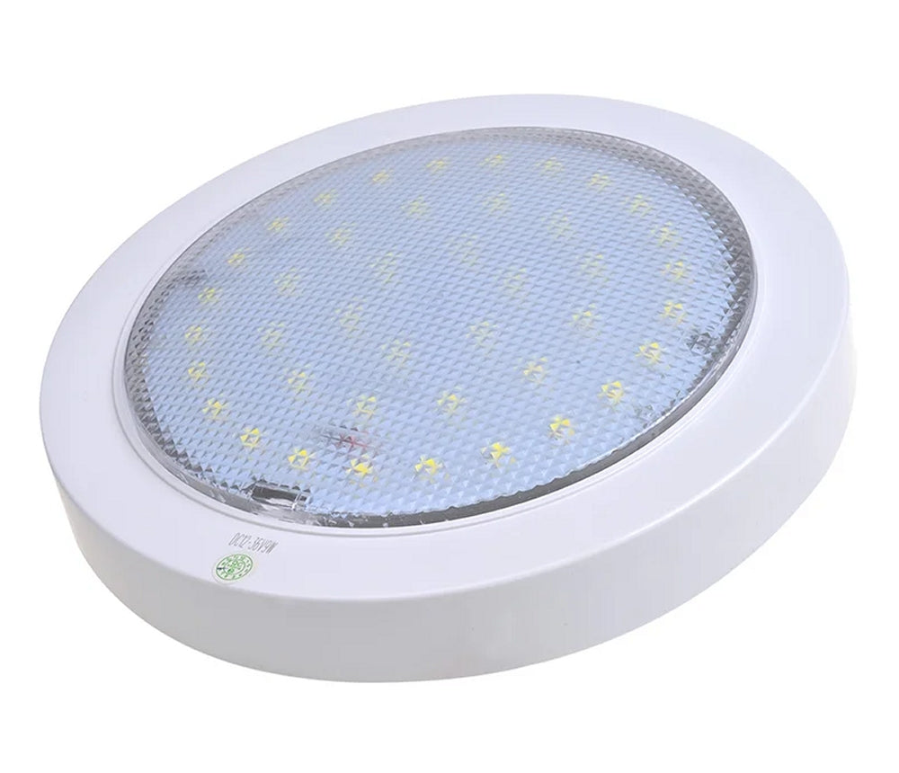 ProPlus 411814 Deckenleuchte Aufbauleuchte 42 LEDs 12 Volt 840 Lumen Caravan Wohnmobil