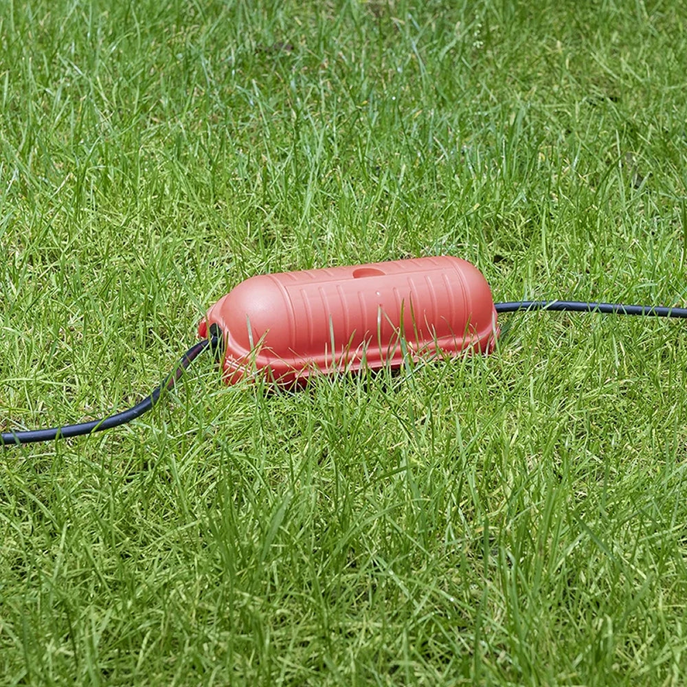 ProPlus 420352RE Sicherheitsbox ROT für SCHUKO Stecker Kabelbox für Garten & Camping