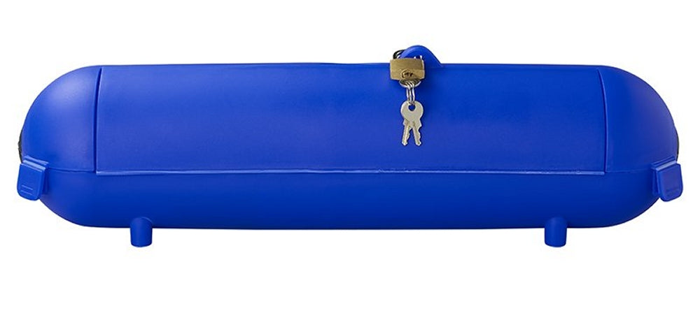 ProPlus 420358 Sicherheitsbox BLAU für CEE Schuko Stecker Kabelbox für Garten & Camping