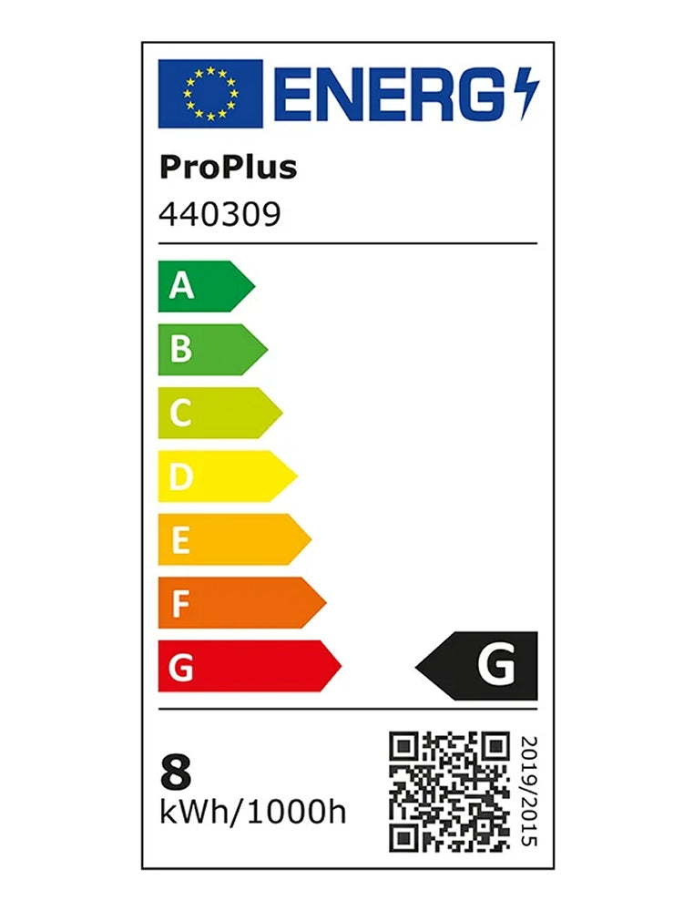 ProPlus 440309 Hängelampe LED faltbar Silikon weiß Ø20cm Campinglampe
