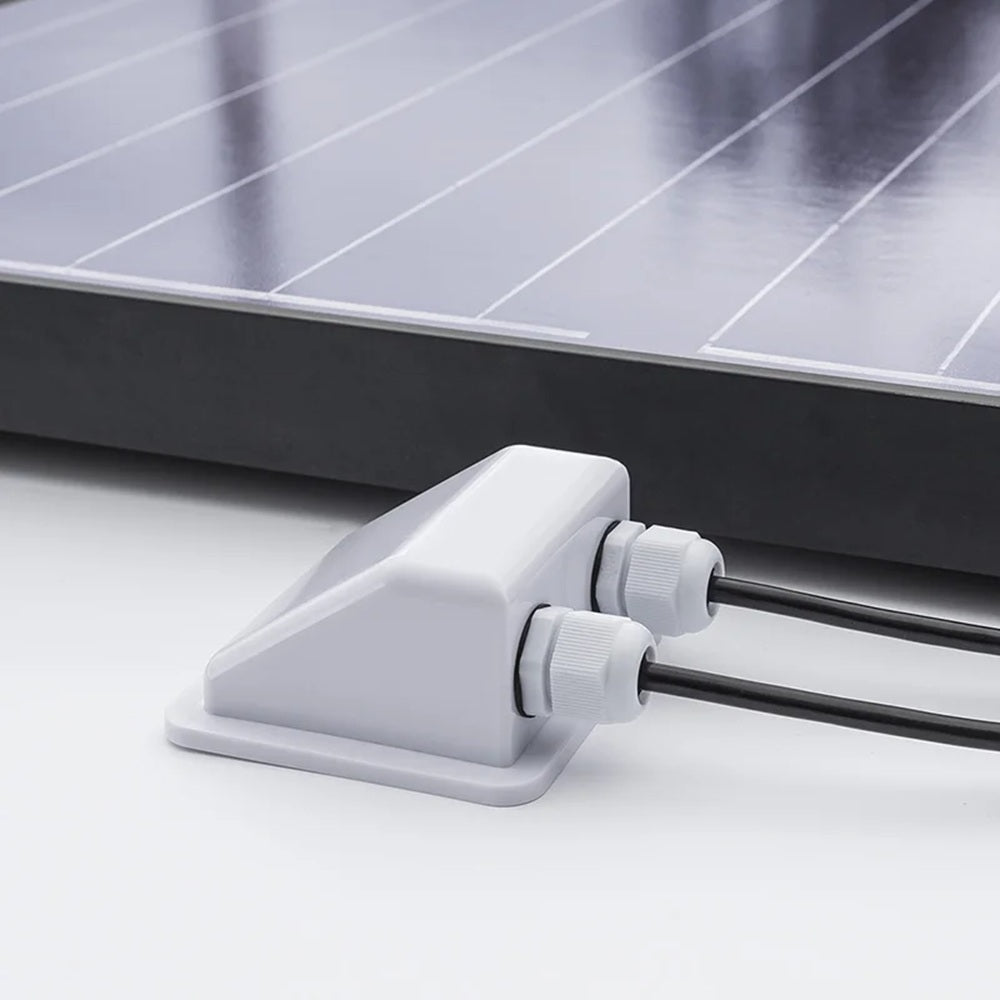 ProPlus 460022V01WH Dachdurchführung 2-fach weiß Solarpanel Kabeldurchführung