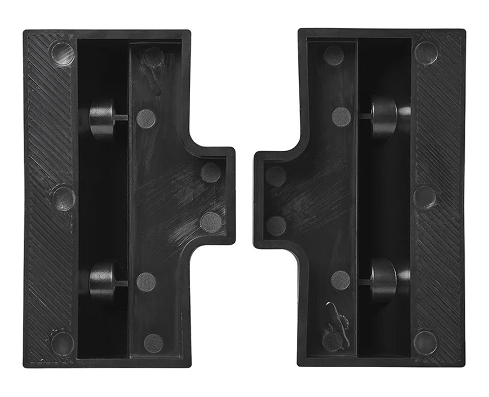 ProPlus 460024V01BK Zwischenhalter schwarz 2 Stück für Solarmodul Solarpanel