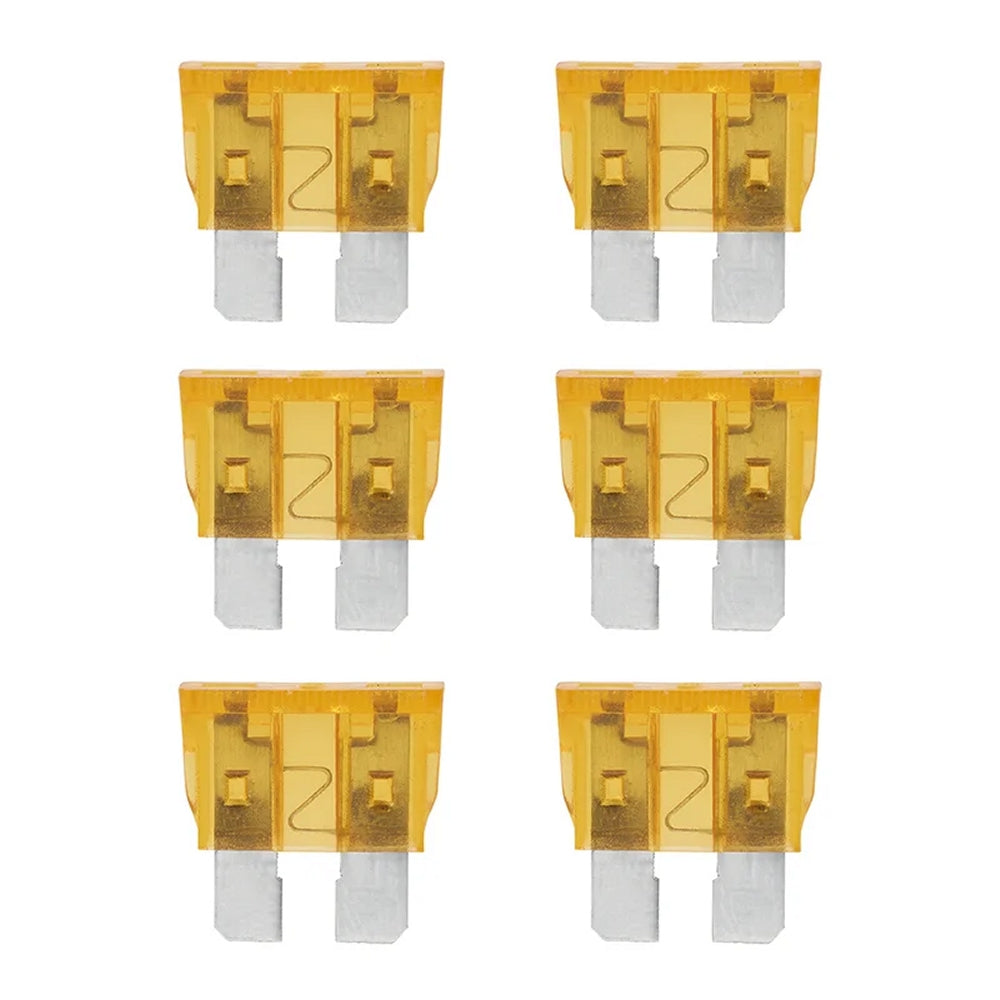 ProPlus 490335 Satz Flachsicherungen Standard 5A hellbraun 6 Stück im Blister KFZ-Sicherungen