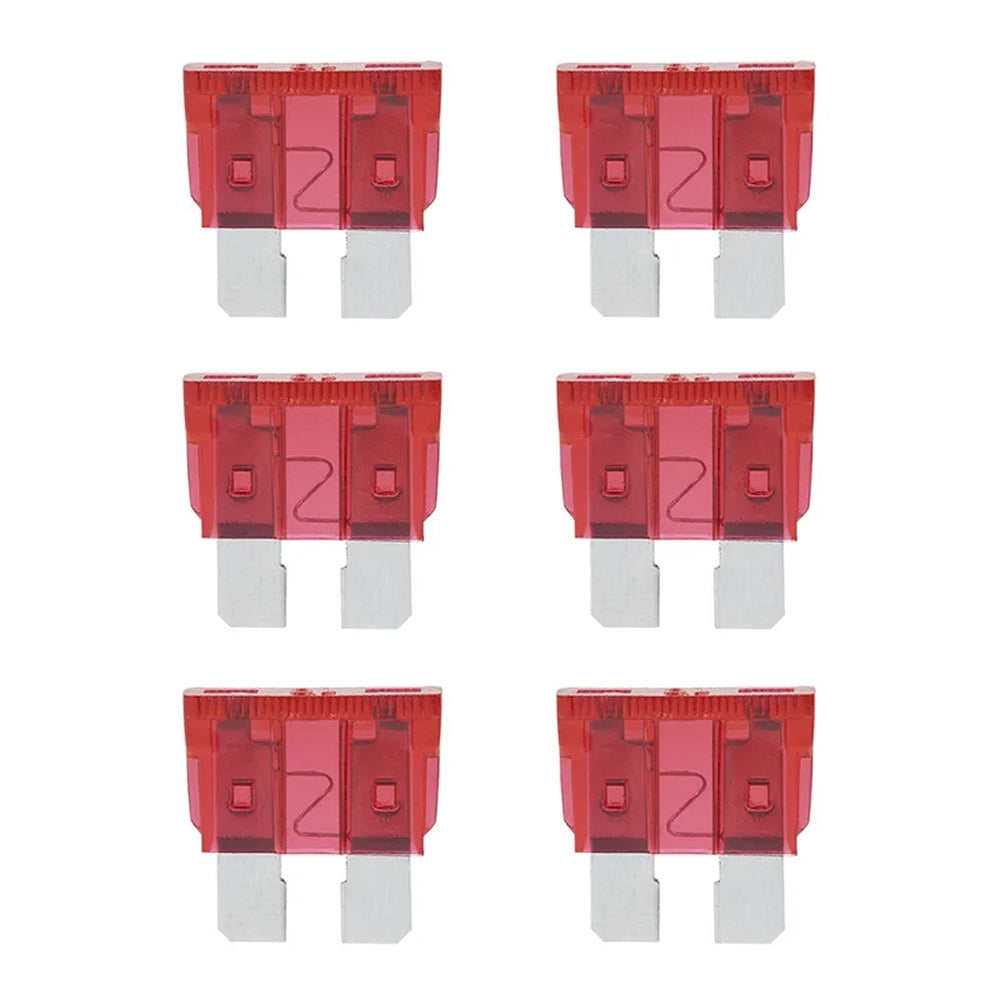 ProPlus 490337 Satz Flachsicherungen Standard 10A rot 6 Stück im Blister KFZ-Sicherungen